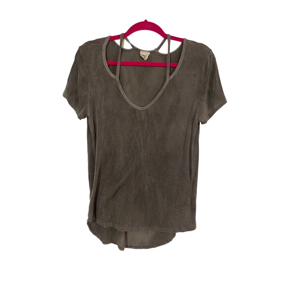 Gray Distressed Full Tilt shirt